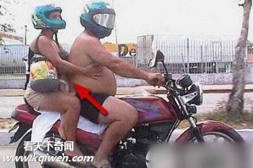 搜罗各地的摩托车强人 让人笑抽了(组图)