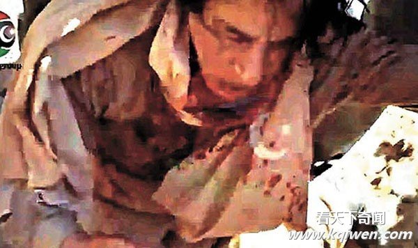 曝光卡扎菲被捕时遭鸡奸 军刀从后插下体残虐(组图)